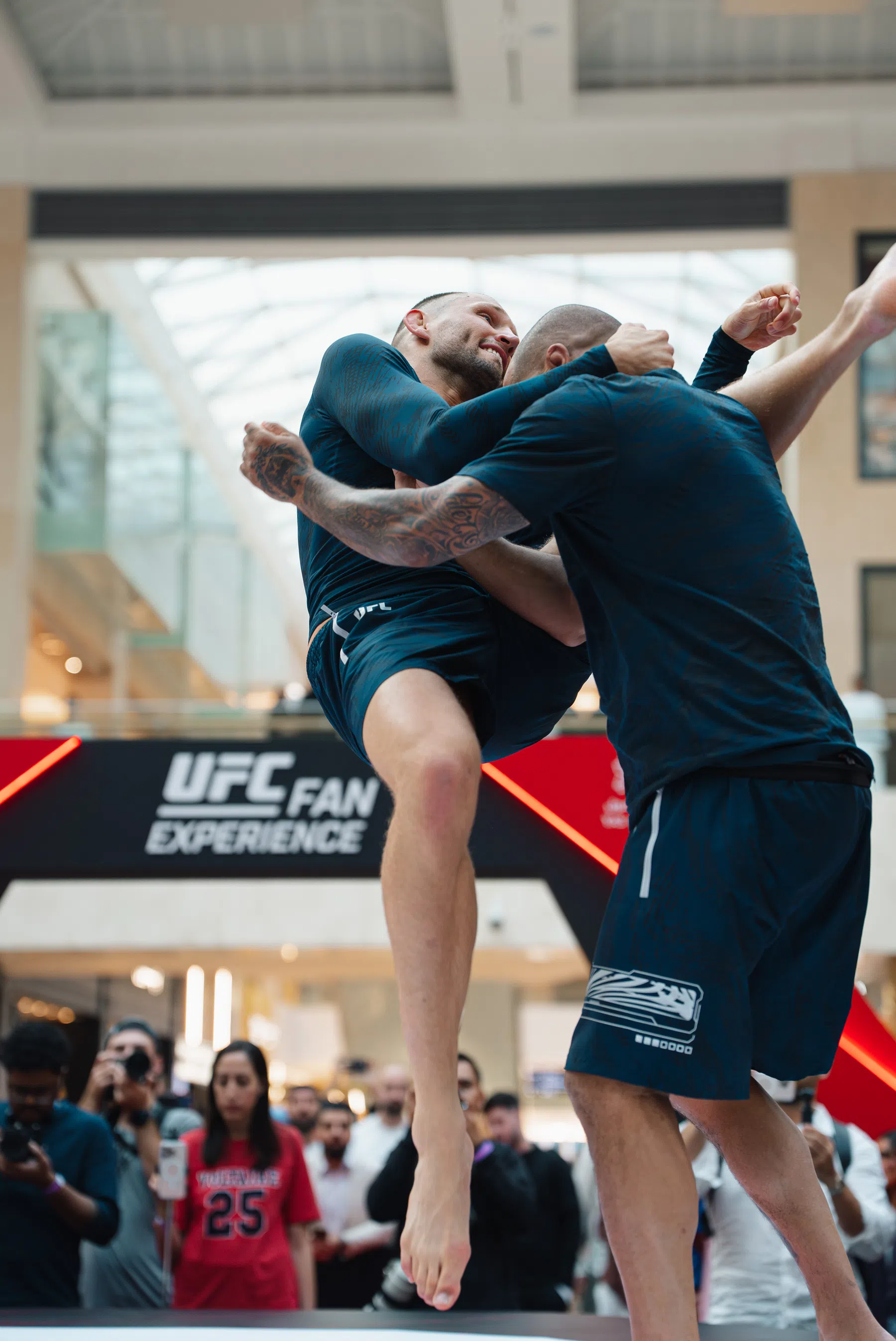Reinier open workout UFC